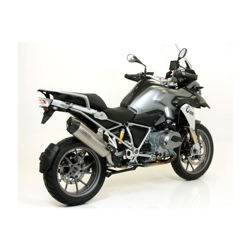 Ligne d'échappement ARROW Maxi Race-Tech "Non homologuée" pour BMW R1200GS (13-18)