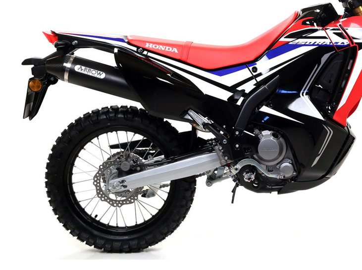 Ligne d'échappement ARROW Thunder embout Carbone pour CRF 250 L - Rally (17-18)