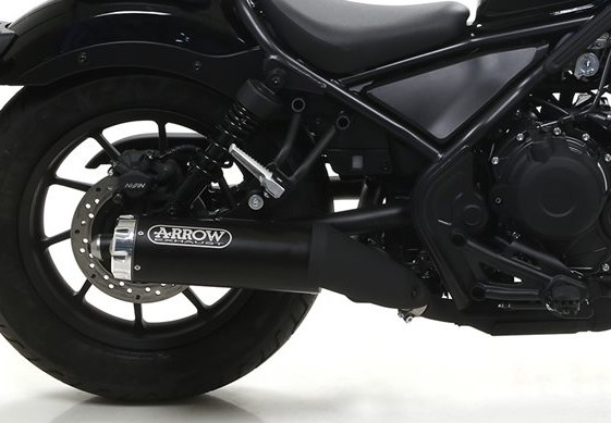 Ligne d'échappement ARROW Rebel pour Honda Rebel 500 CMX (17-24)