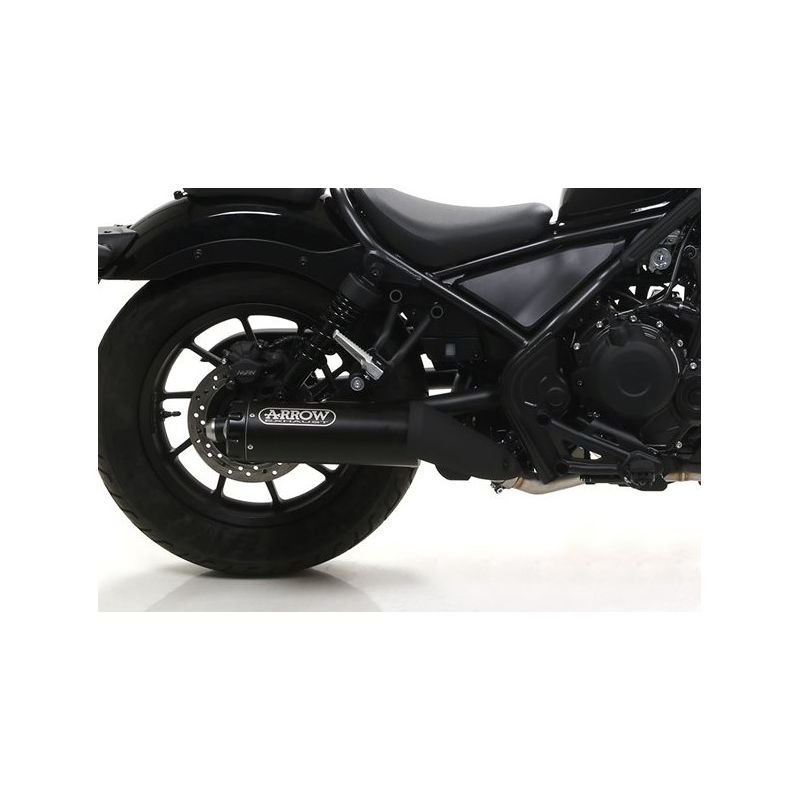 Ligne d'échappement ARROW Rebel pour Honda Rebel 500 CMX (17-24)