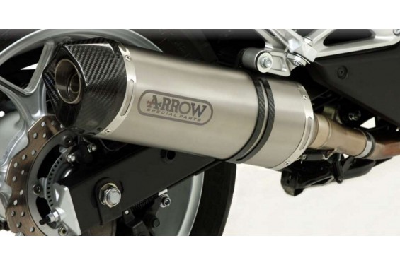 Ligne d'échappement racing ARROW Race-Tech embout Inox pour NC 700 - 750 & Intégra (12-20)