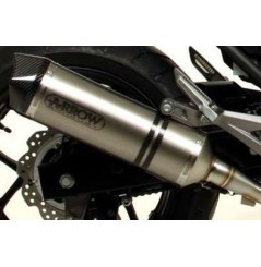 Ligne d'échappement racing ARROW Race-Tech embout Inox pour NC 700 - 750 & Intégra (12-20)