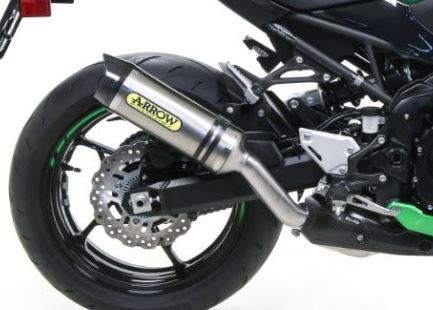 Ligne d'échappement ARROW Thunder Embout Carbone pour Kawasaki Z900 (20-23)