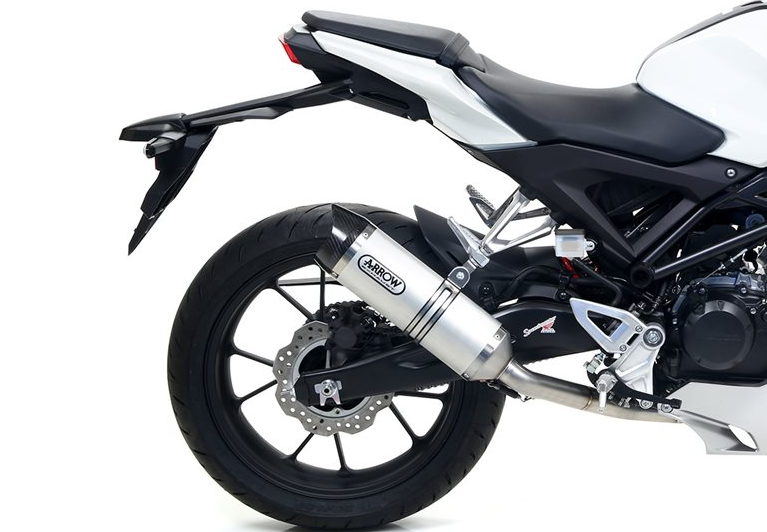 Ligne d'échappement "Homologué" ARROW Thunder pour CB 125 R (18-20)