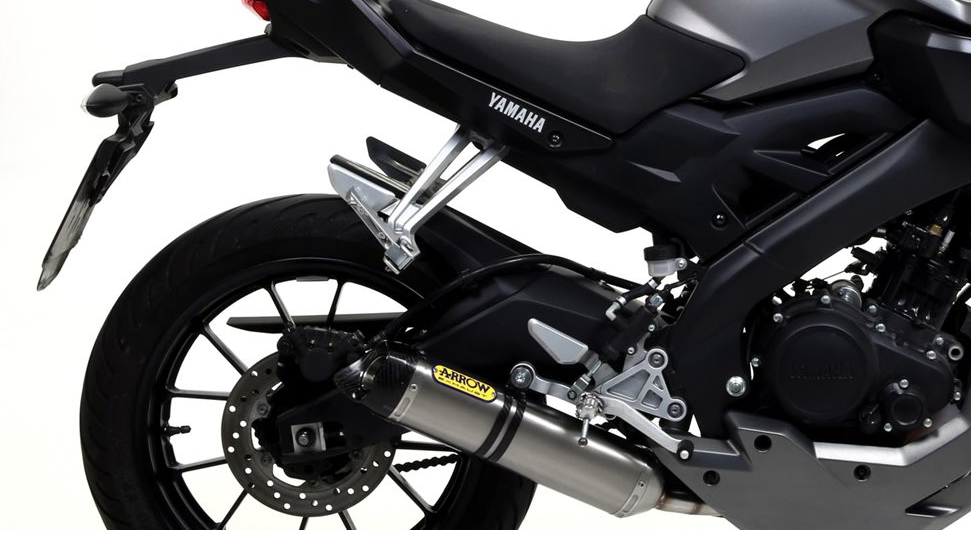 Ligne d'échappement ARROW Thunder pour MT 125 (14-16)