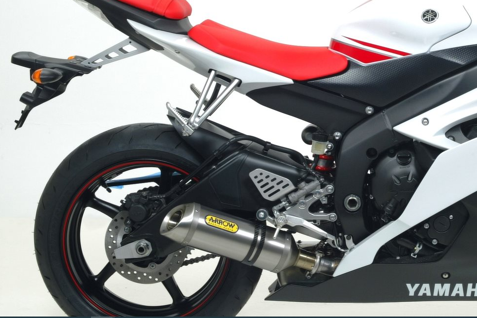 Ligne d'échappement ARROW Thunder pour Yamaha YZF R6 (12-16)