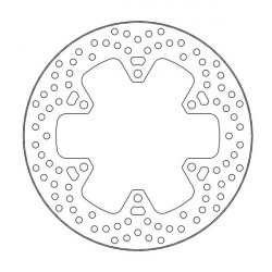 Disque de frein Arrière Moto-Master Halo pour Sport 750 (00-02) - 110648