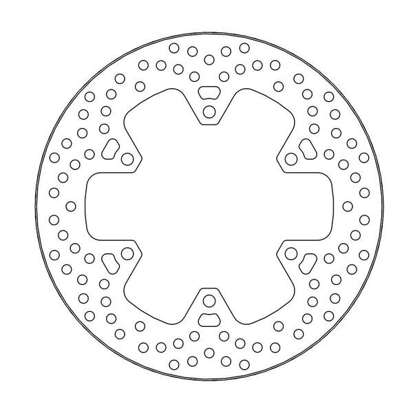 Disque de frein Arrière Moto-Master Halo pour Sport 750 (00-02) - 110648