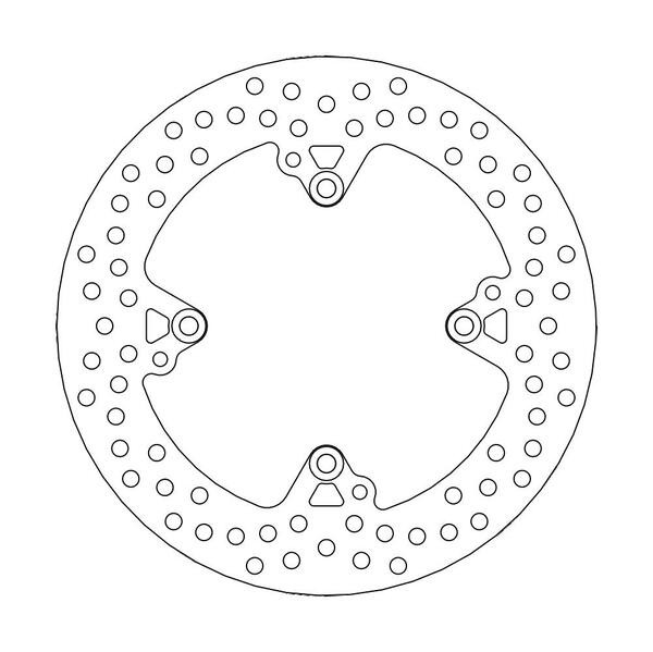 Disque de frein Arrière Moto-Master Halo pour Hypermotard 796 (10-13) - 110475