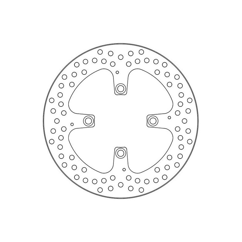 Disque de frein Arrière Moto-Master Halo pour 955 Panigale V2 (20-24) - 110630