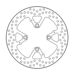 Disque de frein Arrière Moto-Master Halo pour Diavel 1200 (11-19) - 110782