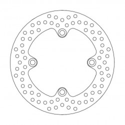 Disque de frein Arrière Moto-Master Halo pour CBR 300 R sans ABS (14-17) - 110454