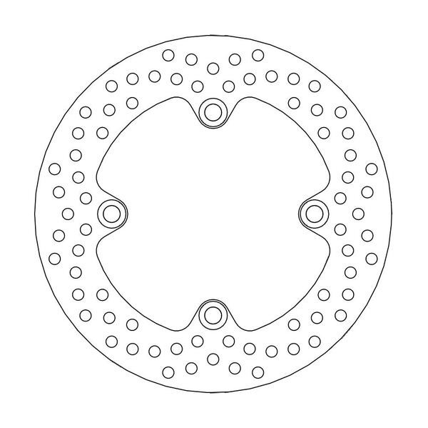 Disque de frein Arrière Moto-Master Halo pour CBR 600 RR sans ABS (03-16) - 110454