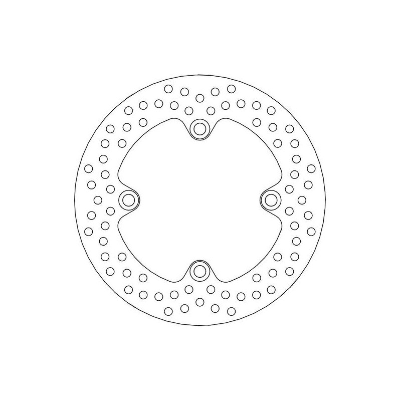 Disque de frein Arrière Moto-Master Halo pour VTR 1000 SP1 (00-01) - 110454