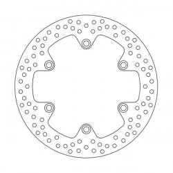 Disque de frein Arrière Moto-Master Halo pour 700 Deauville (06-16) - 110562