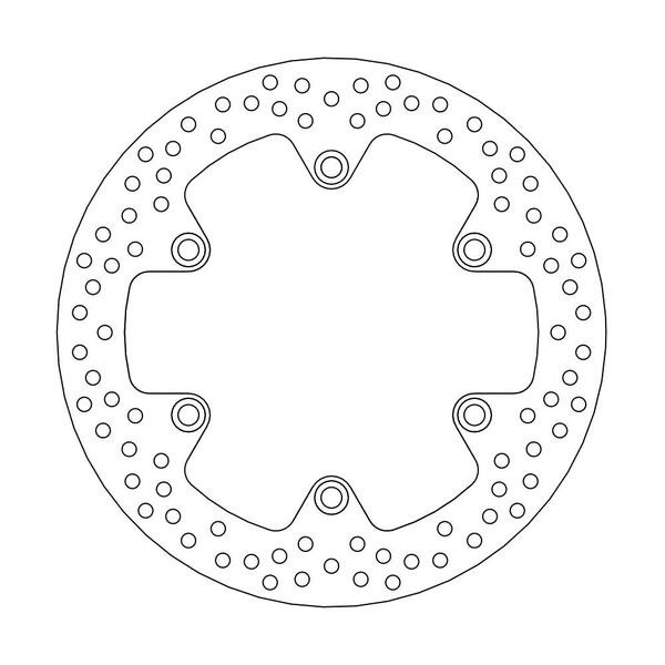 Disque de frein Arrière Moto-Master Halo pour 700 Deauville (06-16) - 110562