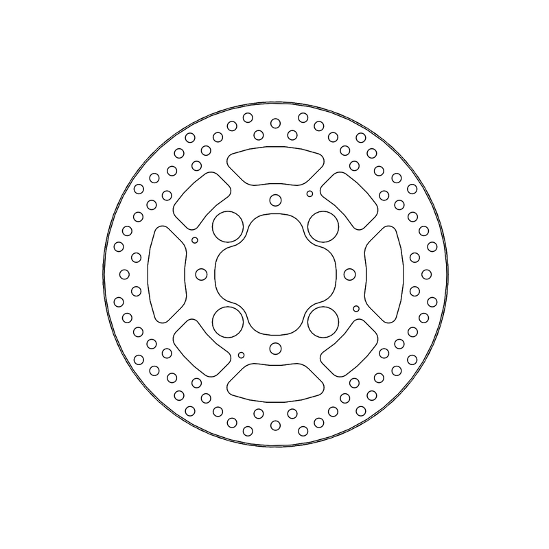 Disque de frein Arrière Moto-Master Halo pour VFR 800 F ABS(02-13) - 110681