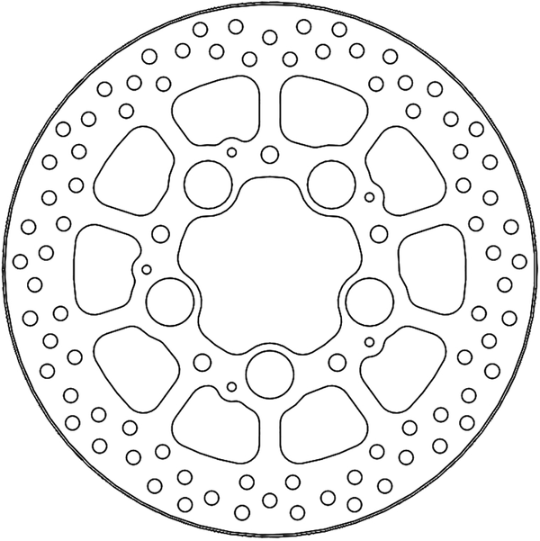 Disque de frein Arrière Moto-Master Halo pour VFR 800 F ABS (14-20) - 110793