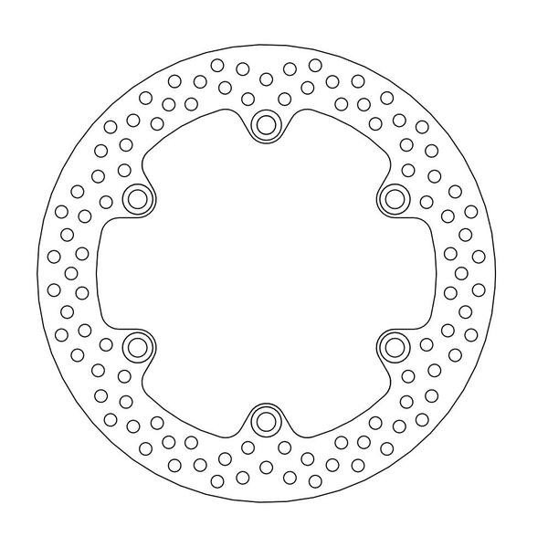 Disque de frein Arrière Moto-Master Halo pour 1100 XX Blackbird (99-08) - 110452