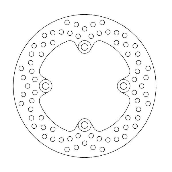 Disque de frein Arrière Moto-Master Halo pour ZX6-RR Ninja 600 (05-06) - 110456