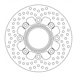 Disque de frein Arrière Moto-Master Halo pour ER-6F ABS (06-17) - 110482