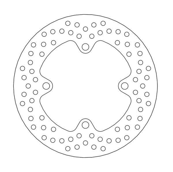 Disque de frein Arrière Moto-Master Halo pour Z 750 R ABS (11-12) - 110679