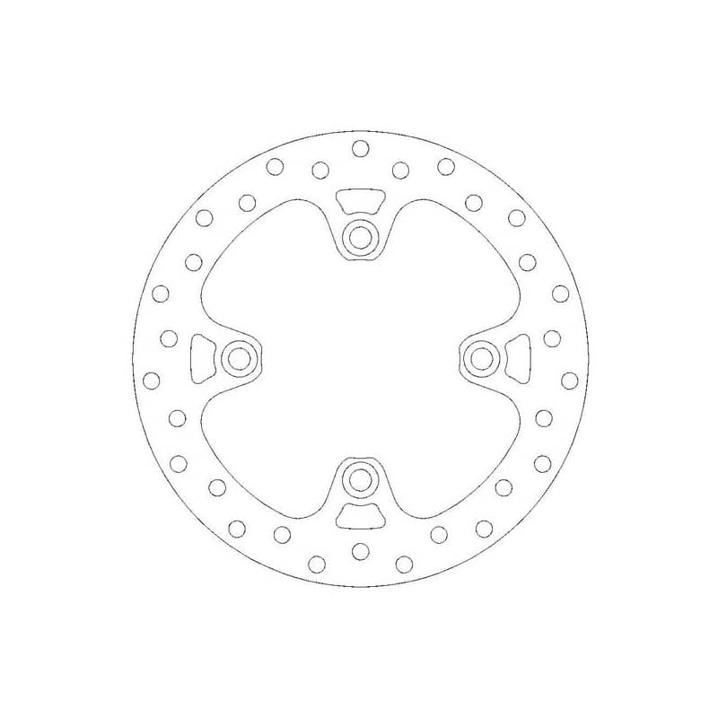 Disque de frein Arrière Moto-Master Halo pour Tiger 800 ABS (11-20) - 110685