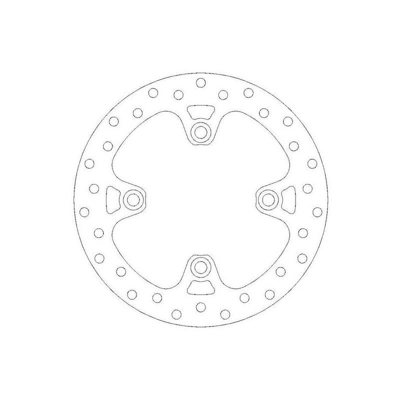 Disque de frein Arrière Moto-Master Halo pour Bonneville 1200 (16-19) - 110685