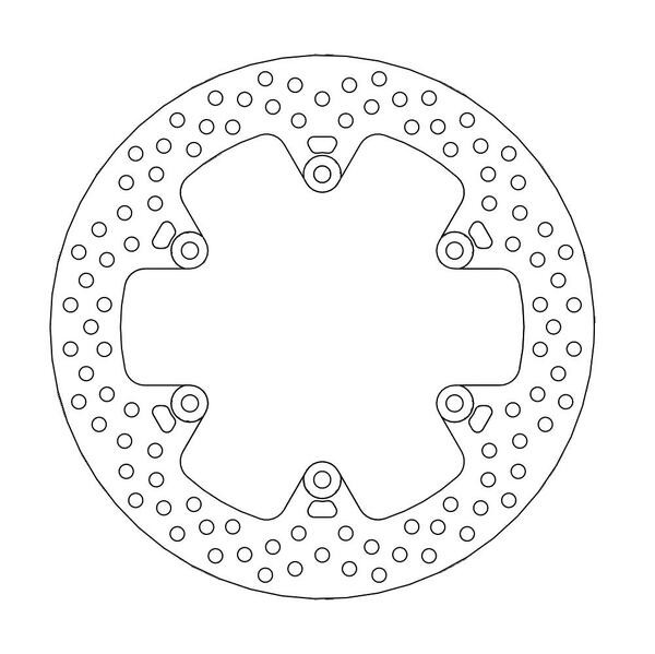 Disque de frein Arrière Moto-Master Halo pour TDM 900 (2011) - 110480