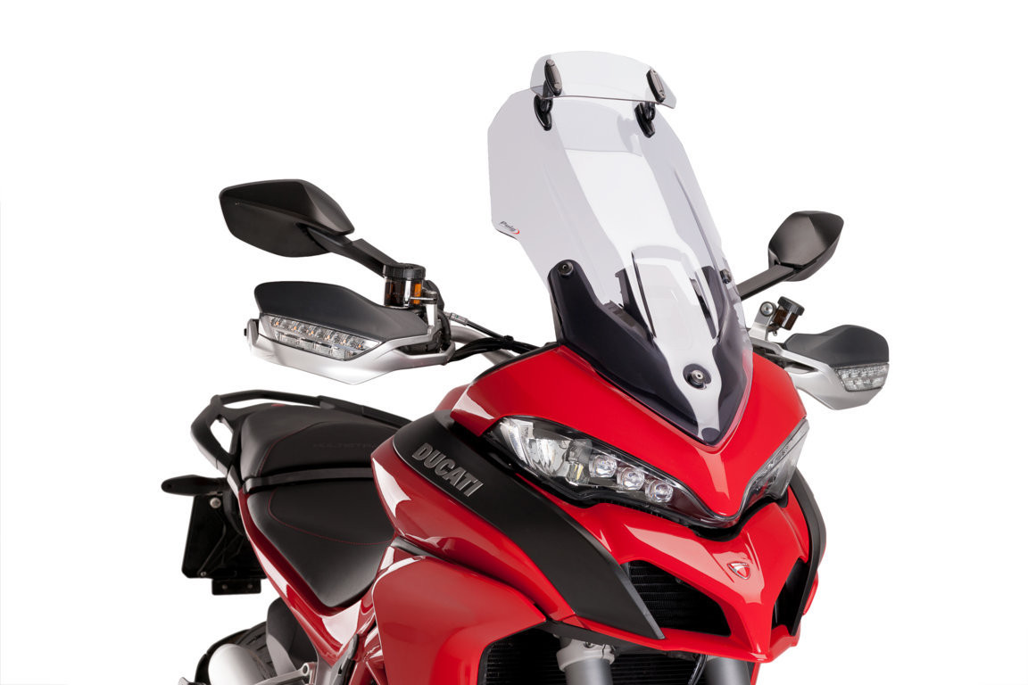 Bulle Puig Touring avec Déflecteur pour Multistrada 1200 (15-17)