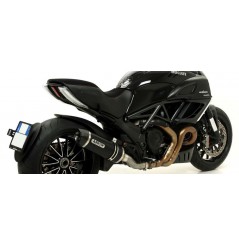 Silencieux "Non Homologué" ARROW Race-Tech pour Diavel 1200 (11-16)