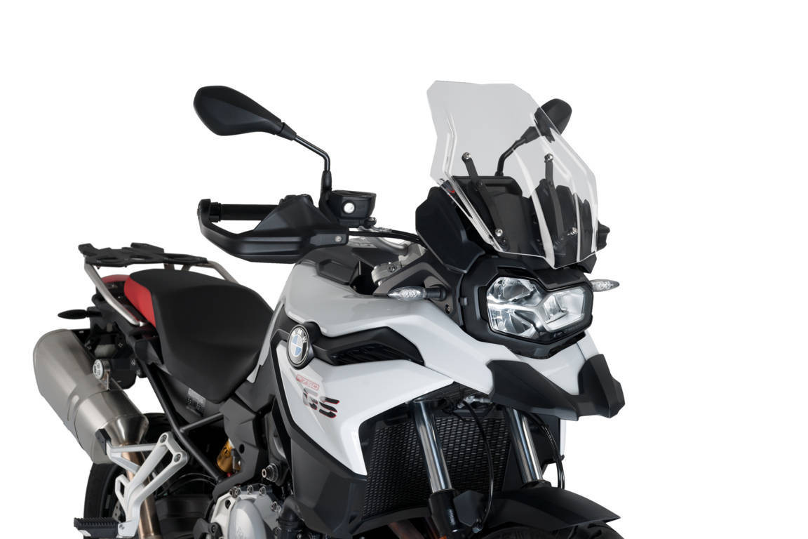 Bulle Puig Touring pour BMW F 750 GS (18-23) équipée de la bulle Sport d'origine