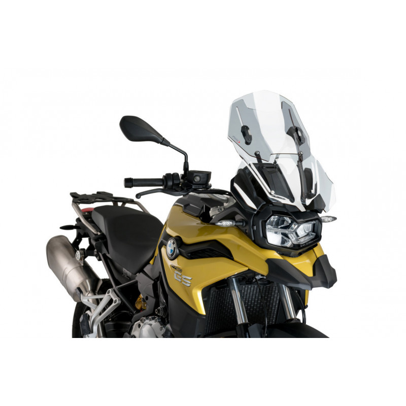 Bulle Puig Réglable pour F 750 GS (18-23) équipée de la bulle Sport d'origine