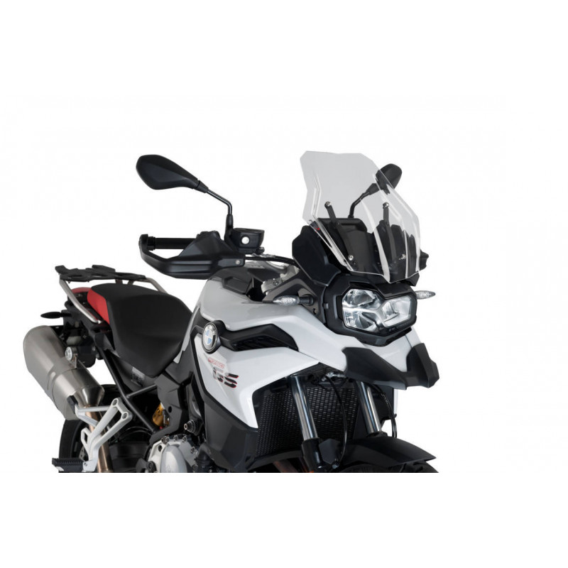 Bulle Puig Touring pour BMW F 850 GS et Adventure (18-23) équipée de la bulle Sport d'origine