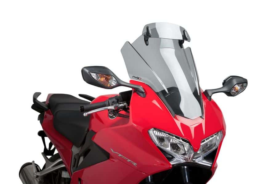 Bulle Puig Touring avec Déflecteur Fumé Clair pour VFR 800 F (14-20)