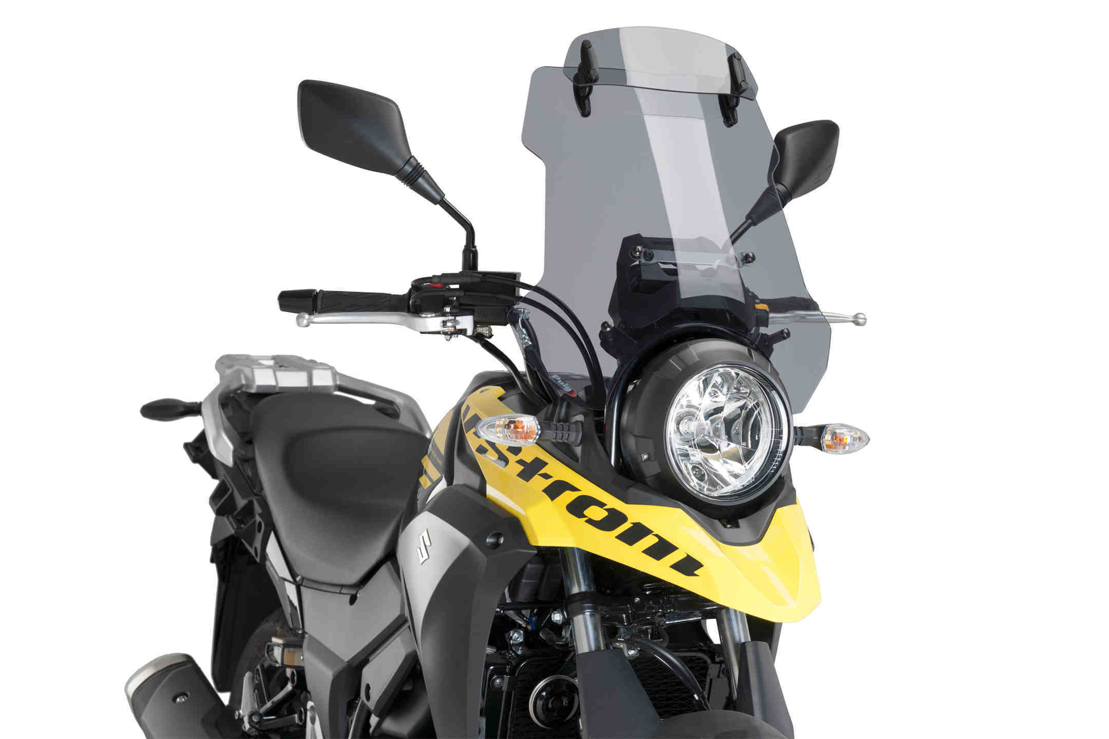 Bulle Puig Touring avec Déflecteur Fumé Clair pour V-Strom 250 (17-21)