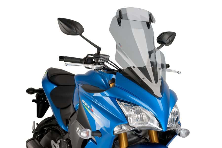 Bulle Puig Touring avec Déflecteur Fumé Clair pour GSX-S 1000 F (15-20)