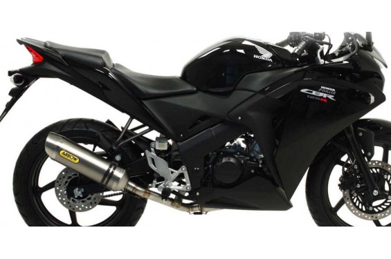 Ligne d'échappement "Non Homologué" ARROW Street Thunder pour CBR125R (11-16)