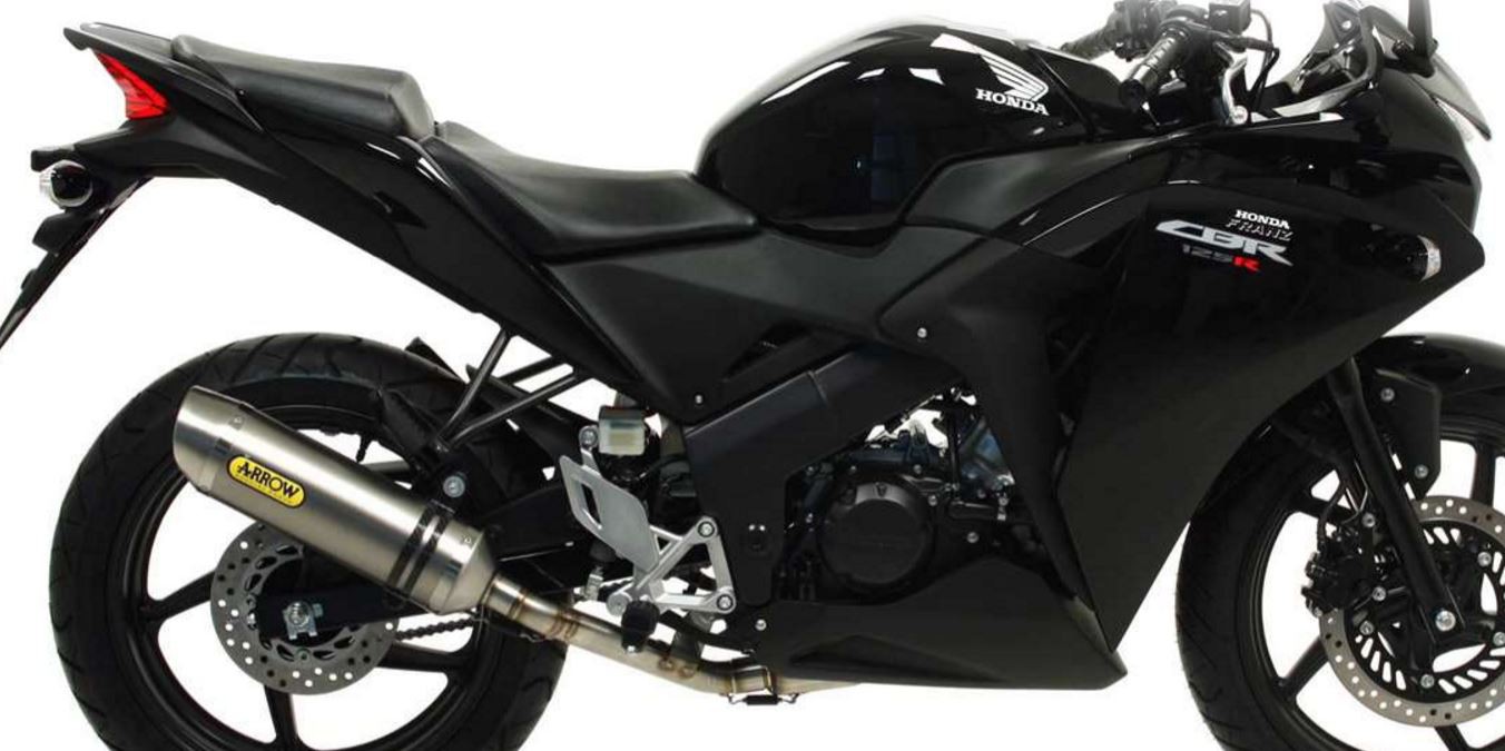 Ligne d'échappement "Non Homologué" ARROW Street Thunder pour CBR125R (11-16)