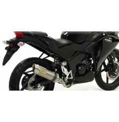 Ligne d'échappement "Non Homologué" ARROW Street Thunder pour CBR125R (11-16)