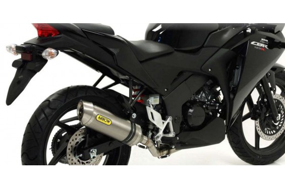 Ligne d'échappement "Non Homologué" ARROW Street Thunder pour CBR125R (11-16)