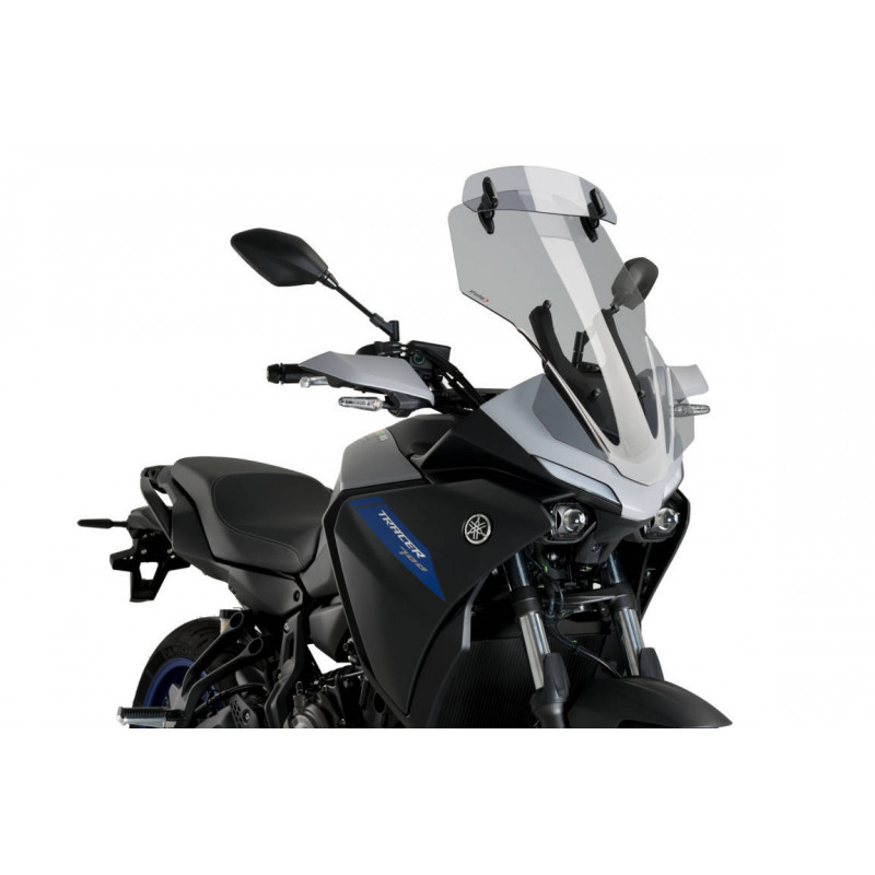 Bulle Puig Touring avec Déflecteur Fumé Clair pour Tracer 700 (2020) Tracer 7 et GT (21-23)