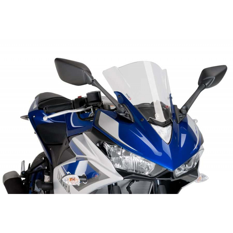 Bulle Puig Z-Racing pour YZF-R3 (15-18)