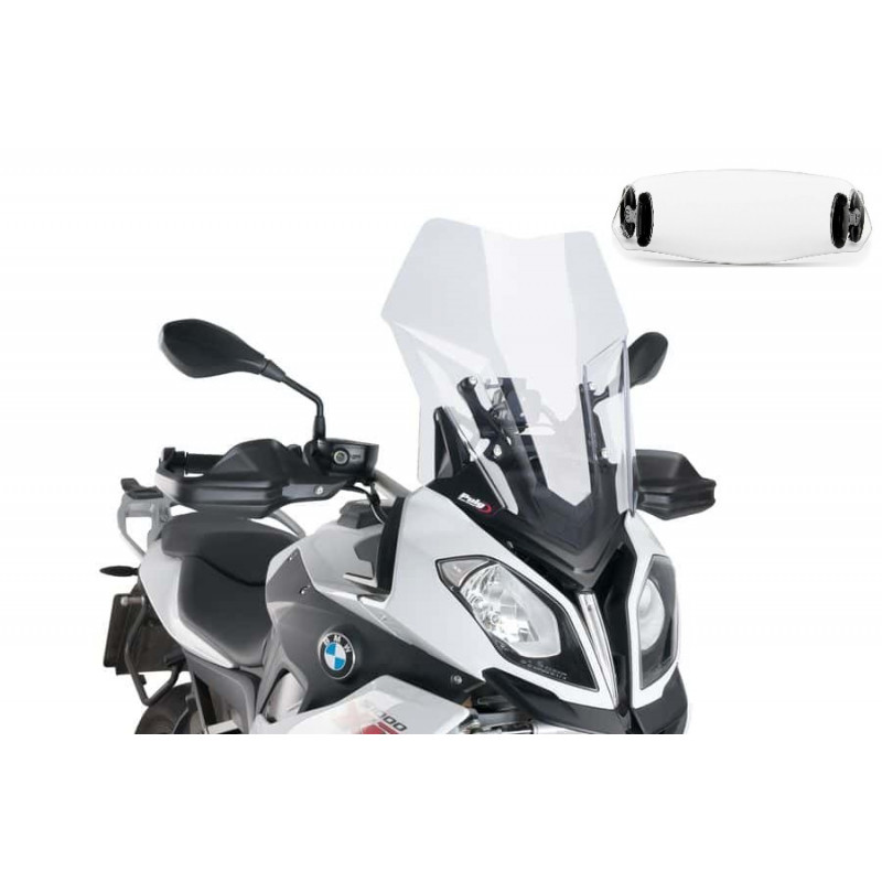 Bulle Puig Touring avec Déflecteur "Clip On" pour S 1000 XR (15-19)