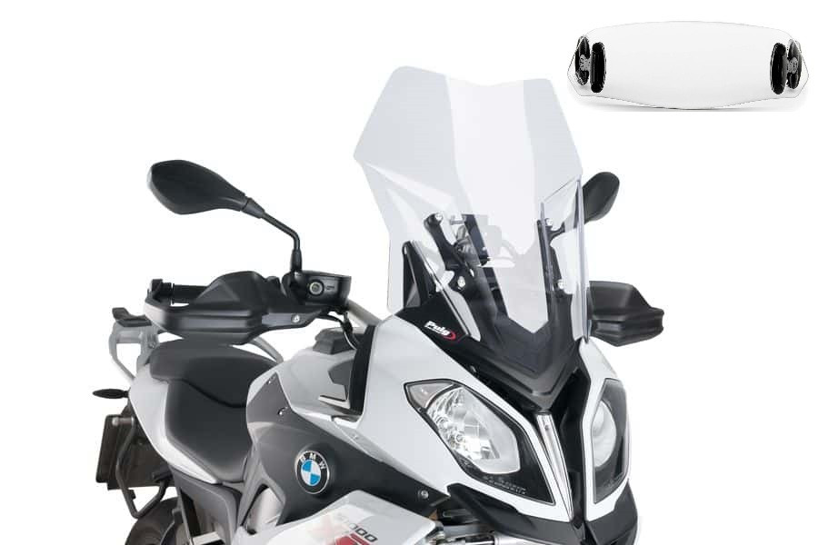 Bulle Puig Touring avec Déflecteur "Clip On" pour S 1000 XR (15-19)