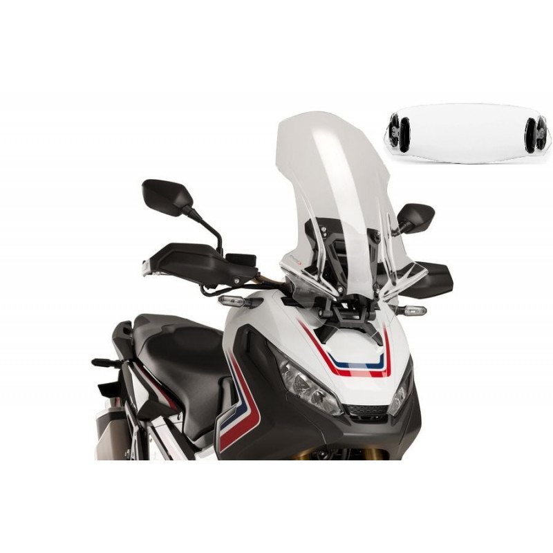 Bulle Puig Touring avec Déflecteur "Clip On" pour X-ADV 750 (17-20)