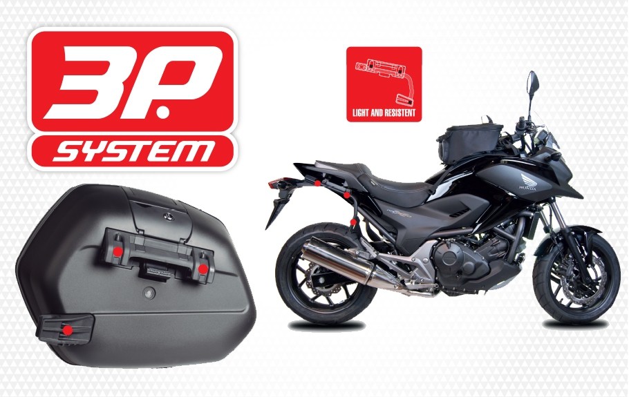 Support de Valise Shad 3P System pour GSX-R 125 (17-24)