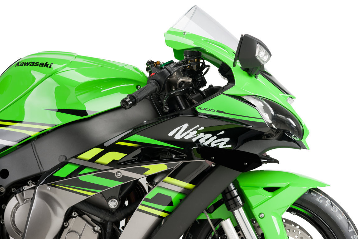 Aileron Latéral Downforce Sport Puig pour Kawasaki ZX-10R - KRT - SE - RR (11-20)