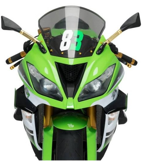 Aileron Latéral Downforce Sport Puig pour Kawasaki ZX-6R 636 Ninja (13-16)