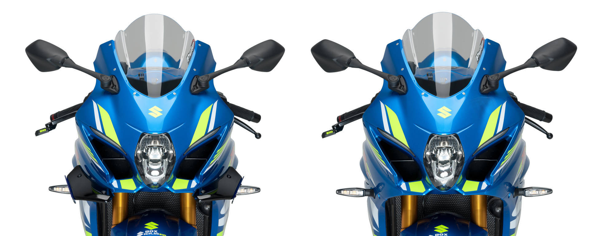 Aileron Latéral Downforce Sport Puig pour Suzuki GSX-R 1000 - R (17-22)